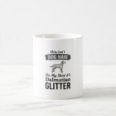 Mug Conception de citation de cheveux de chien drôle d (Centre)