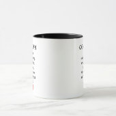 Mug Conception de citation de comédie stand-up drôle – (Centre)