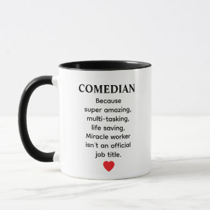 Mug Conception de citation de comédie stand-up drôle –
