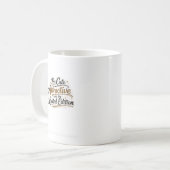 Mug Conception de citation de confiance drôle (Devant gauche)