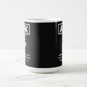 Mug Conception de citation de joueur drôle de course d (Centre)