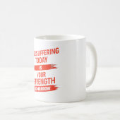 Mug Conception de citation de motivation (Devant droit)
