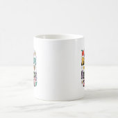 Mug Conception de citation de professeur qui prend sa (Centre)