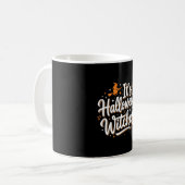 Mug Conception de citation de sorcière mignonne pour H (Devant gauche)