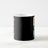 Mug Conception de citation de texte d'art graphique ca (Centre)