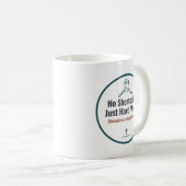 Mug Conception de citation de travail acharné motivant (Devant droit)