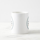 Mug Conception de citation de travail acharné motivant (Centre)