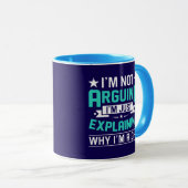 Mug Conception de citation drôle et sarcastique (Devant droit)