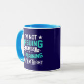 Mug Conception de citation drôle et sarcastique (Devant gauche)