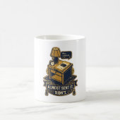 Mug Conception de citation identifiable « Presque envo (Centre)