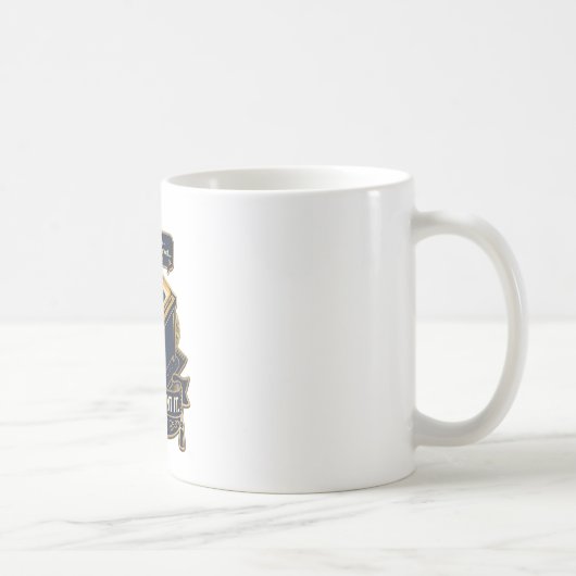 Mug Conception de citation identifiable « Presque envo (Droite)