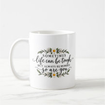 Conception de citation inspirante florale minimali