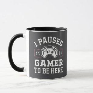 Mug Conception de citation J'ai mis le jeu en pause po