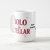 Mug Conception de citation moderne de la Saint-Valenti (Devant gauche)