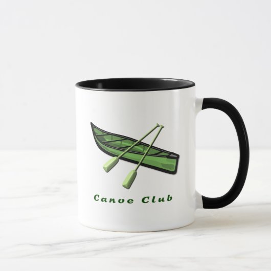 Mug Conception de club de canoë (Droite)