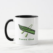 Mug Conception de club de canoë (Gauche)
