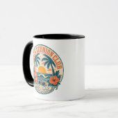 Mug Conception de club de retrouvailles de plage perso (Devant gauche)