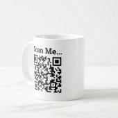 Mug Conception de code QR (Devant gauche)