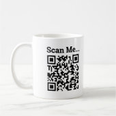 Mug Conception de code QR (Gauche)