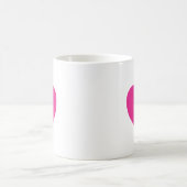Mug Conception de coeur, conception d'amour (Centre)