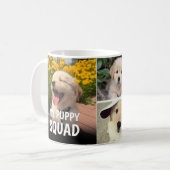 Mug Conception de collage photo de Meute de Chiots Per (Devant gauche)