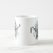 Mug Conception de commerce de fantaisie | Cyberpunk | (Centre)