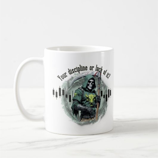 Mug Conception de commerce fantastique | Faucheur | m (Gauche)