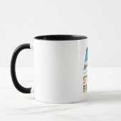 Mug Conception de compagnon d'étude en intelligence ar (Gauche)