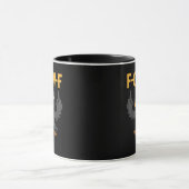 Mug Conception de corbeau sarcastique F Caw F Meme Hum (Centre)