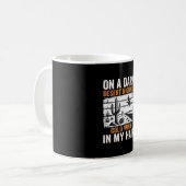 Mug Conception de coucher de soleil de cactus d'autoro (Devant gauche)