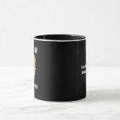 Mug Conception de couple mignon de beurre de cacahuète (Centre)