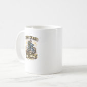 Mug Conception de course Roulez Vite Restez Libre  (Devant gauche)