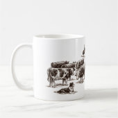 Mug Conception de Cowboy Canin – Vêtements pour amateu (Gauche)