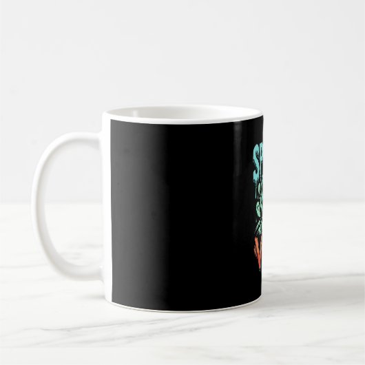 Mug Conception de crâne de fantôme Halloween Vibes eff (Gauche)