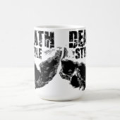 Mug Conception de crâne de style de mort (Centre)