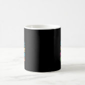 Mug Conception de crayon à nœud coquette première anné (Centre)