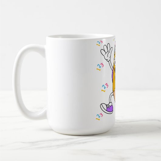 Mug Conception de crayon amical pour la rentrée des cl (Gauche)