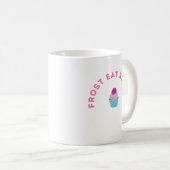 Mug Conception de Cupcake Frost Eat Repeat (Devant droit)