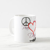 Mug Conception de danse de danseur de danse (Devant gauche)