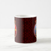 Mug Conception de danseur de cerfs communs de Yaqui (Centre)