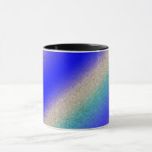 Mug Conception de dégradé multicolore (Centre)