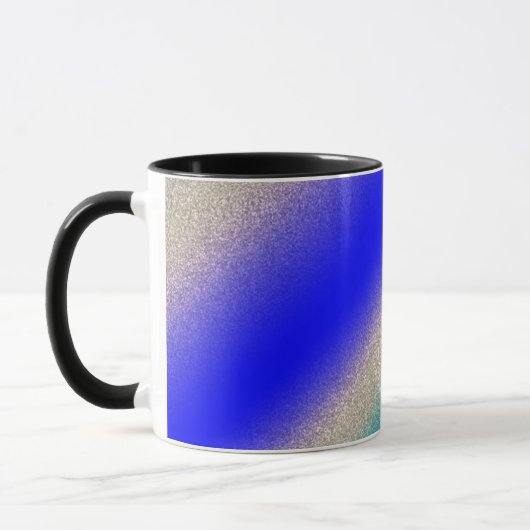 Mug Conception de dégradé multicolore (Gauche)