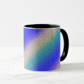 Mug Conception de dégradé multicolore (Devant droit)