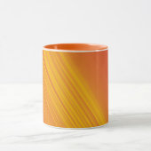 Mug Conception de dégradé orange et jaune doré (Centre)