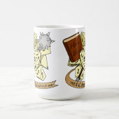 Mug Conception de dés de classe (Centre)