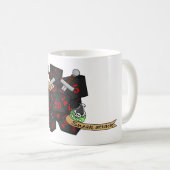 Mug Conception de dés non fiables (Devant droit)