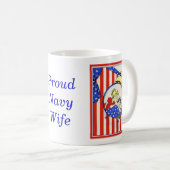 Mug conception de design d'impression vintage fière ép (Devant droit)