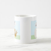 Mug Conception de dessin animé d'animal drôle de poule (Centre)