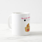 Mug Conception de dessin animé de capybara kawaii mign (Devant gauche)