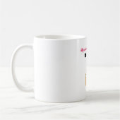 Mug Conception de dessin animé de capybara kawaii mign (Gauche)